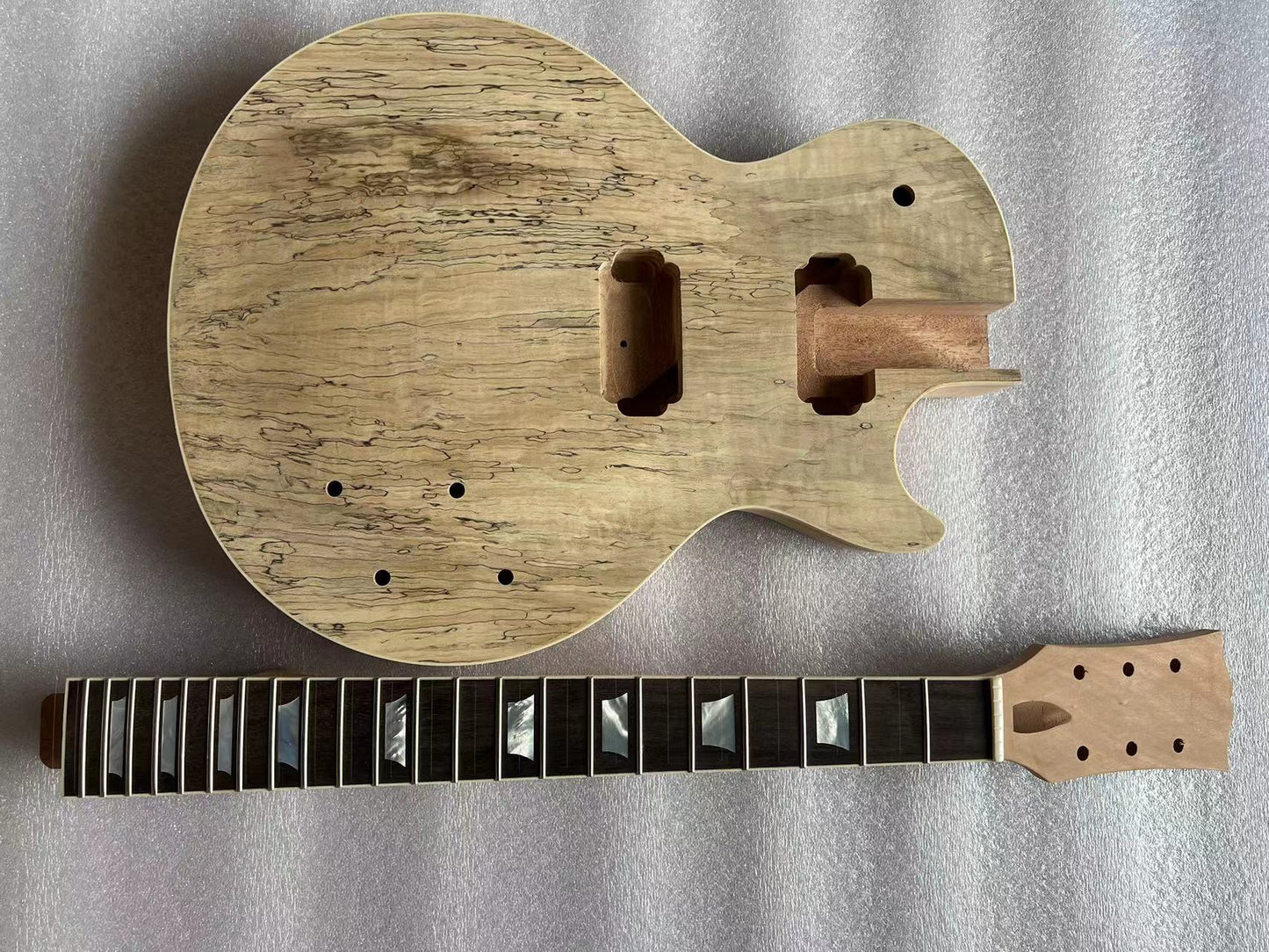 DIY LP kit  fancy natural wood