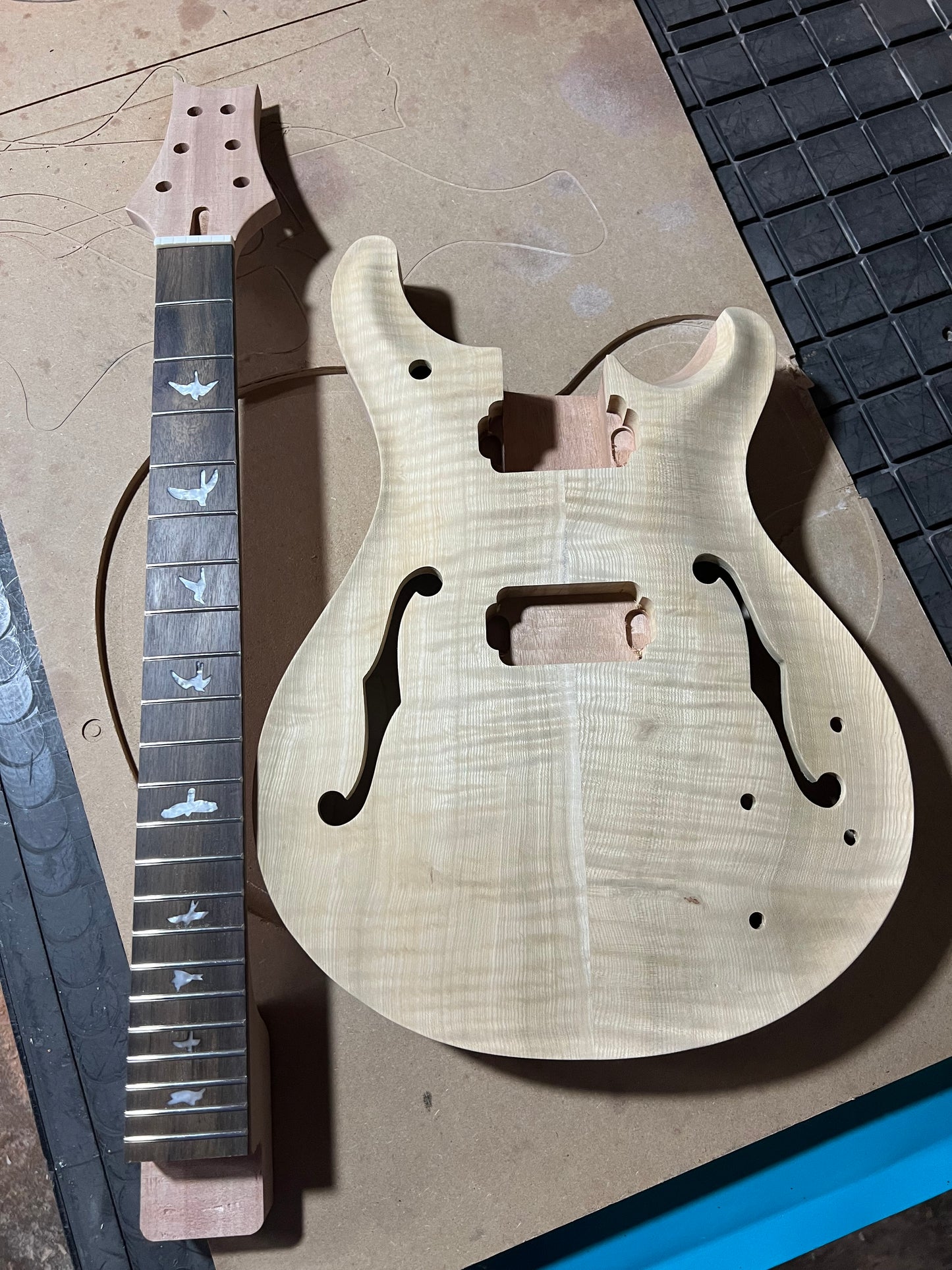 DIY PRS hollow body