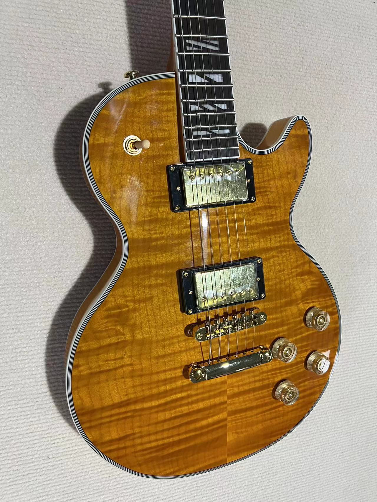 High-end timed high quality LP flame top electric guitar