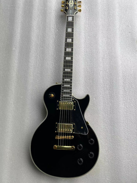 High-end timed high quality black LP electric guitar