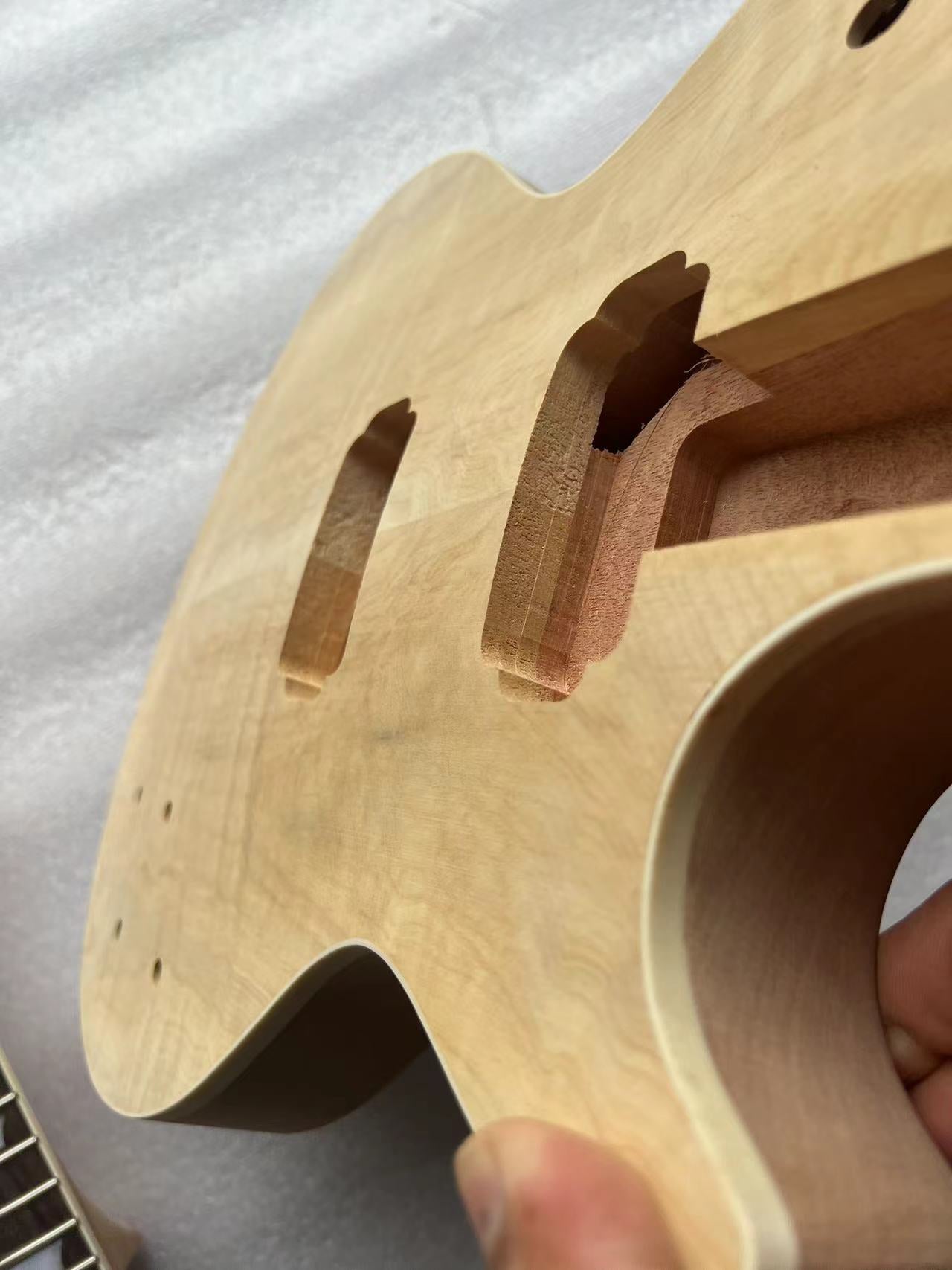 DIY 3A flame maple LP kits – DIY Guitar kits shop